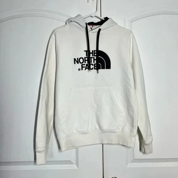 The North Face men’s logo sweatshirt hoodie size S - Picture 3 of 8